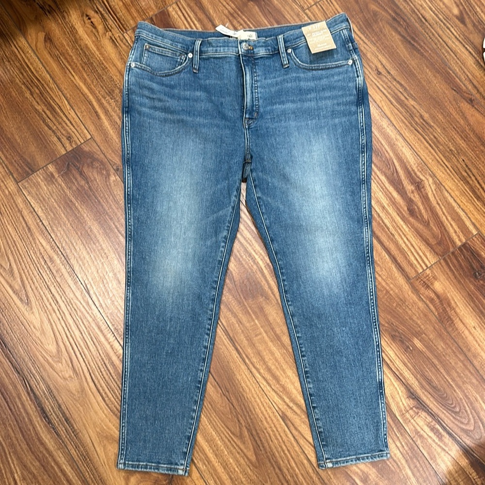 Madewell Petite 10” High Rise Skinny Jeans